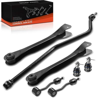 Frankberg 7-del. draagarmset vooras voor Jeep Wrangler II TJ 1996-2007
