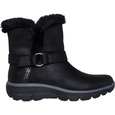 Skechers Dames Easy Going Dreamers enkellaarsjes (Zwart)