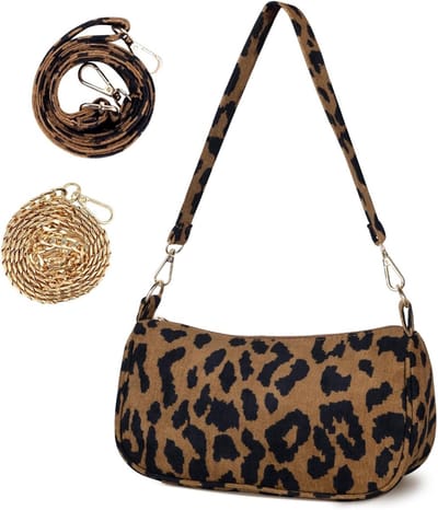 Kleine Schoudertas voor Dames, Corduroy Hobo Tote Handtas met 3 Verstelbare Schouderbanden, Stijlvolle Crossbody Tas voor Dagelijks Gebruik en Uitgaan