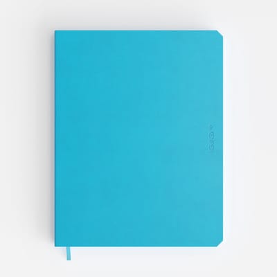 Notitieboek De Kempen - Limitless (licht blauw) - 17 x 22 cm - Binnenzijde: lijnen