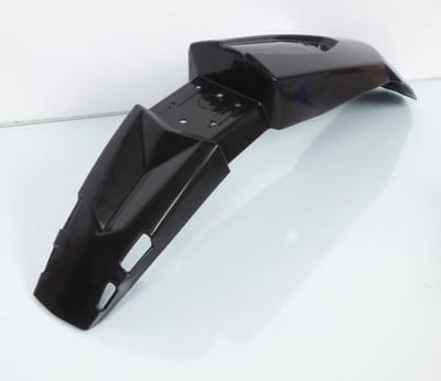 origineel voorspatbord voor aprilia 125 sx 2018 86693000w0n / zwart nieuw
