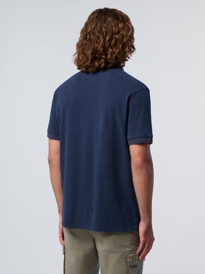 North Sails Polo overhemd Met vintage wassing