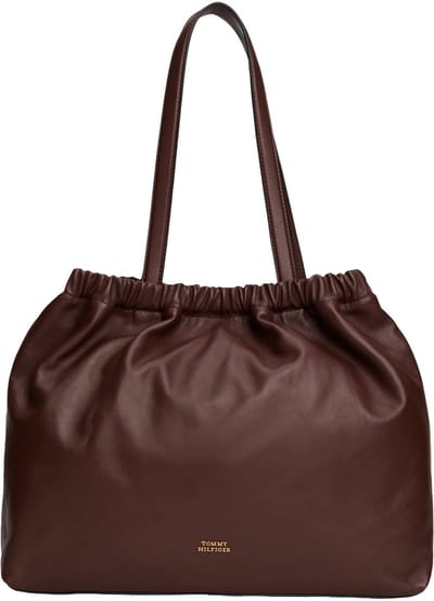 Tommy Hilfiger Soft Leather - Shopper 40 cm (rich walnut)