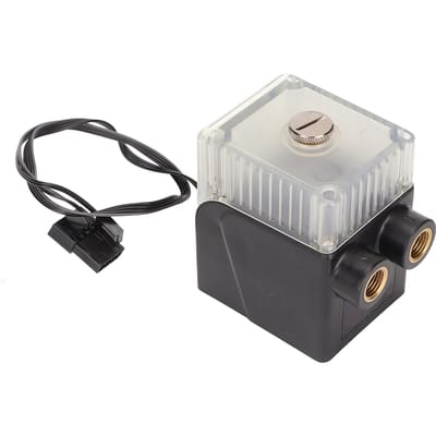 CPU Waterpomp G14 Ultra Stille Waterkoeling 12V 450LH Driefasige Koperdraad 4-pins Connector zwart