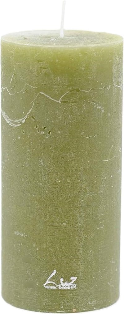 Rasteli Luz Your Senses Stomp Kaars Groen D 7 cm H 15 cm