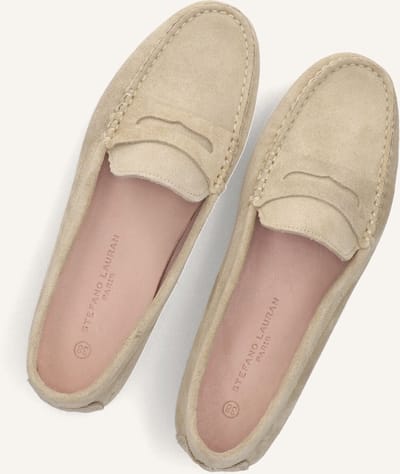 STEFANO LAURAN 11634 Mocassins Dames - Instappers - Beige - Maat 37