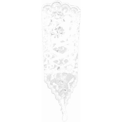 Gants sans doigts sexy en dentelle ivoire de style rétro pour mariée, avec strass, pour mariage, blanc blanc