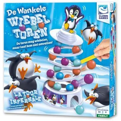 De Wankele Wiebeltoren Bordspellen