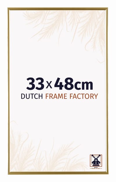 Fotolijst 33x48 cm - Kunststof - Goud - Easy