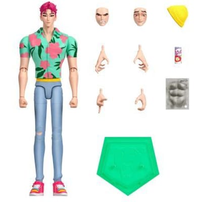 Mattel KPOP Demon Hunters - Pop 15cm Abby Tienerpoppen