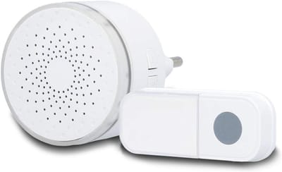 Draadloze Deurbel met Plug-in Ontvanger en 38 Melodieën
