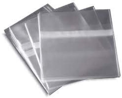 Dailygoods - CD Beschermhoezen - CD Case Wrapping Sleeves - 10mm Formaat - Hoge Kwaliteit - Duurzame Bescherming - Geschikt voor Diverse CD-dozen - Tr...