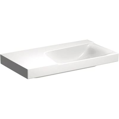 Geberit Xeno² washbasins 90 cm with shelf left, without tap hole 500.536.01.1
