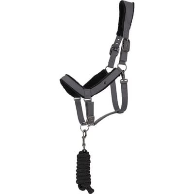 Halster en touwset voor paarden QHP Sensisoft
