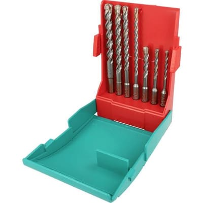 Heller TRIJET 26813 4 Carbide Hamerboorset 7-delig 5 mm, 6 mm, 6 mm, 8 mm, 8 mm, 10 mm, 12 mm SDS-Plus 1 set(s)