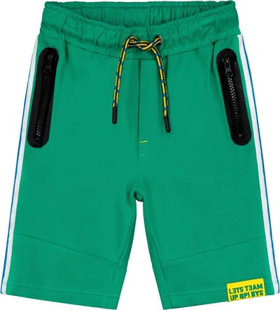 Quapi short Ayaz korte broek groen voor jongens