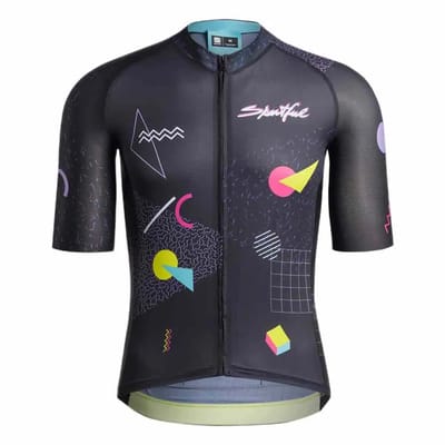Sportful Heritage Korte Mouw Wielertrui Zwart S Man