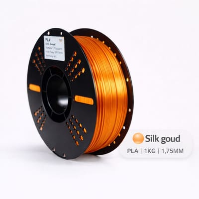 PLA Silk Filament – Goud – 1.75mm – 1KG – Koppelprint