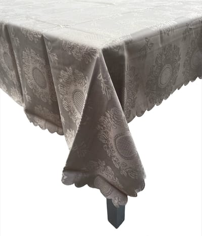 Tafelkleed - Onderkleed - Tafellaken - Taupe - Rechthoek 140 x 200 cm