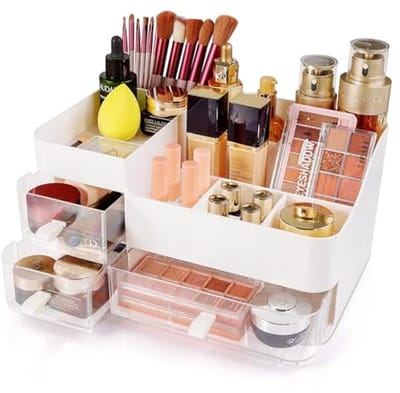 Make-up Organizer van Acryl met 3 Transparante Lades voor Sieraden, Haaraccessoires en Schoonheidsproducten