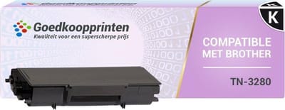 Huismerk Brother TN-3280 toner Zwart - 8.000 afdrukken