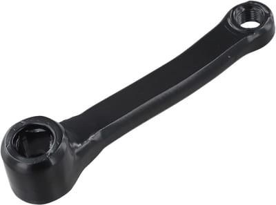 Hometrainer Crankset - Fietsarm - Indoor Fitness - Robuust IJzer Ontwerp - 127 mm - Zwart