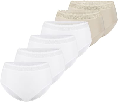 Triumph Dames midi slip 6 pack Feel of Modal