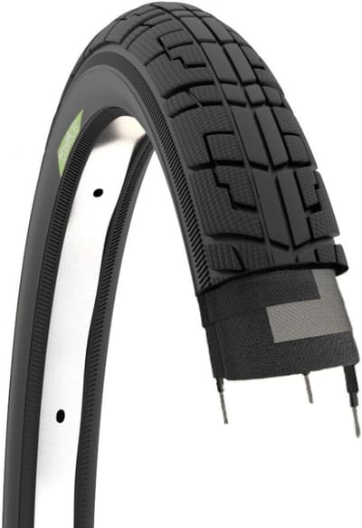 Fietsband Straatband - Banden Kinderfiets - Fietsen Onderhouden - Rubberen Karkas - 12 1/2 x 175 x 2 1/4 - Zwart