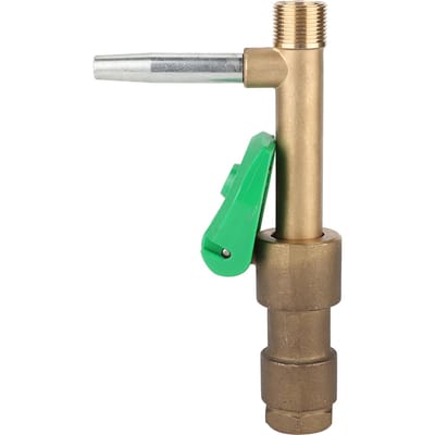 Outil d'irrigation de jardin Clé de vanne à raccord rapide Filetage femelle G1 beige