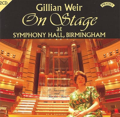 On Stage At Symphony Hall. Birmingham