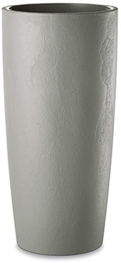 Elezza Musa Matte Bloempot Ø25 x H52 cm - Grijs