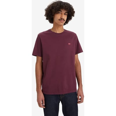 Levi's Ss Basic T-shirt Red Maat: S | Basic T-Shirts Outlet | Heren | Rood