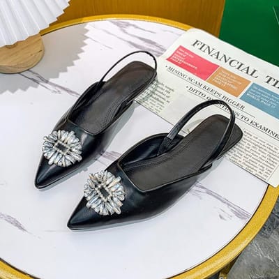 Mode Nieuwe Zomer Schoenen Hoge Hakken Voor Vrouwenmode Bruiloftsschoenen Pailletten Dames Schoenen Grote Maten Dames Schoenen 44 45 46 39 zwart