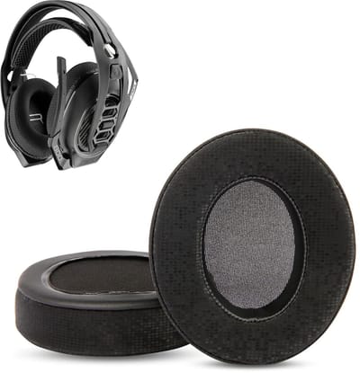 Compatibel met Plantronics RIG 800 PRO HX/RIG 800 PRO HS/RIG 800 PRO HD/RIG 800LX / 800HS / 800HD Gaming Headsets Oorkussens Vervangkussen (Echt Leer/Geheugenfoam)