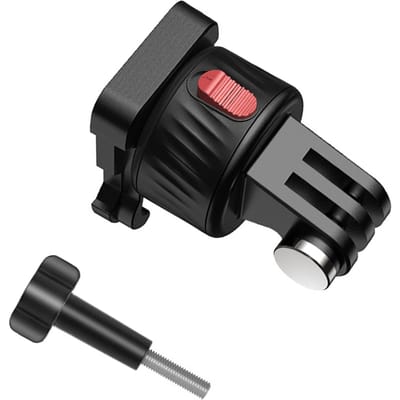 Magnetische Zuigadapter Statiefadapter Snelontgrendelingsbasisbevestiging Actieschroeven Gratis met Snelstekker Magnetische Basis+ Quick Plug Magnetic Base zwart