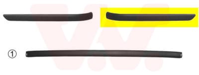 Van Wezel - BUMPERLIJST VOOR BMW 3 E46 1997-2001 51128195316