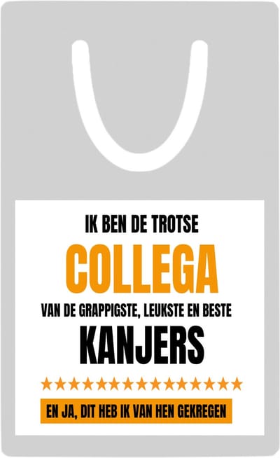 Hacebo® - Trotse collega metalen boekenlegger- Collega - een collega - werk - afscheidscadeau - verjaardagscadeau - kado Bladwijzer boekenleggers - 7.6 cm x 5cm
