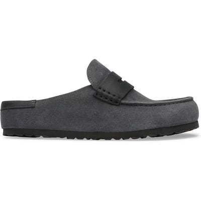 Dubbele stikschoenen van leer Birkenstock Naples