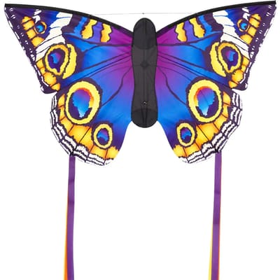 HQ Kindervlieger Butterfly Buckeye Large - 80 x 130 cm - Eenlijns vlieger - Vanaf 5 jaar