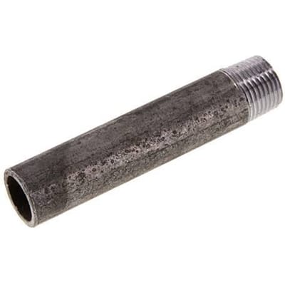 R 1/2'' Buitendraad x 21.3mm Stalen Pijpnippel met Las uiteinde 50 Bar DIN 2982 - 100mm [2 Stuks]