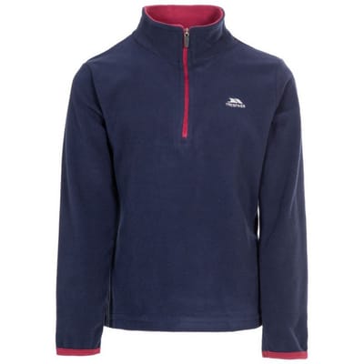 Trespass Kinderen/meisjes Sybil Micro Fleece (Marine)