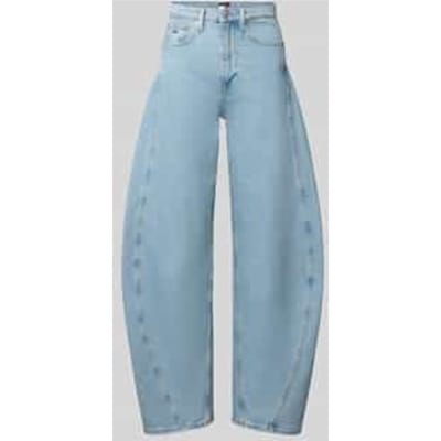 Barrel jeans van katoenmix model 'ELLA'