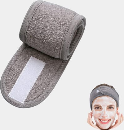 Haarband - Hoofdband - Badstoffen Bandeau - Make-up accessoires - Spa Facial Hoofdband - Hairband - LOUZIR