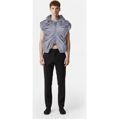 Etre Nylon Shirt Light Blue/grey Maat: OS | Casual Overhemden Outlet | Heren | Grijs