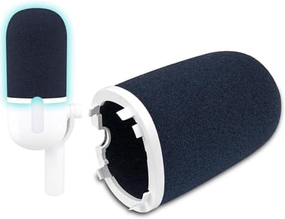 Popfilter voor USB Condensatormicrofoon - Beschermende Microfoon Cover met Schuim Windscherm voor Geluidsopname en Streaming