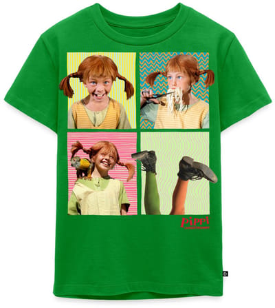 Pippi Langkous Portretten Van Pippi Premium T Shirt Kinderen