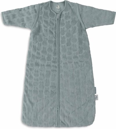 Jollein x Nijntje - Baby Slaapzak Winter Met Afritsbare Mouw 90cm - Miffy Jacquard Sea Green - Winterslaapzak