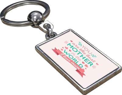 You Are The Best Mother In The World - Sleutelhanger - Cadeau - Verjaardag - Kerst - Kado - Valentijn - Moederdag - Moederdag cadeautje - Moederdag cadeau voor mama