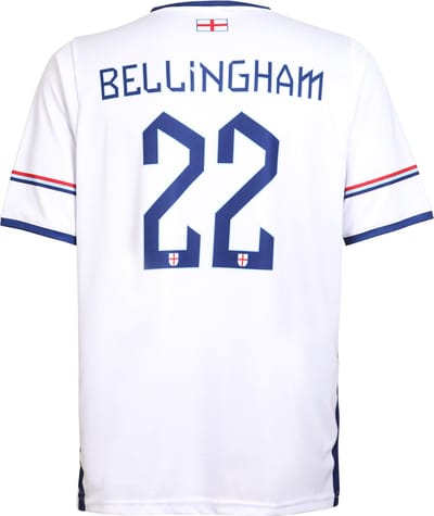 Engeland Voetbalshirt Bellingham Thuis - Voetbalshirts Kinderen - Jongens en Meisjes - Sportshirts - Volwassenen - Heren en Dames - Maat 128