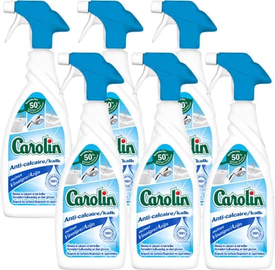 Carolin Spray - Badkamer - 6 x 650 ml - Anti-kalk
